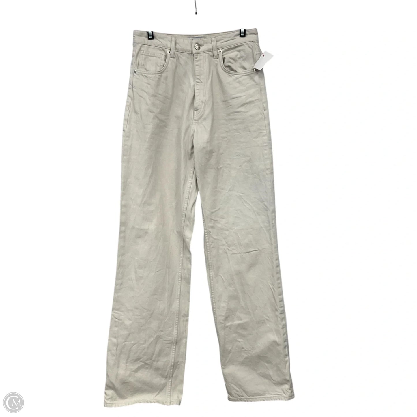 Pants Wide Leg By Zara In Cream, Size: 6