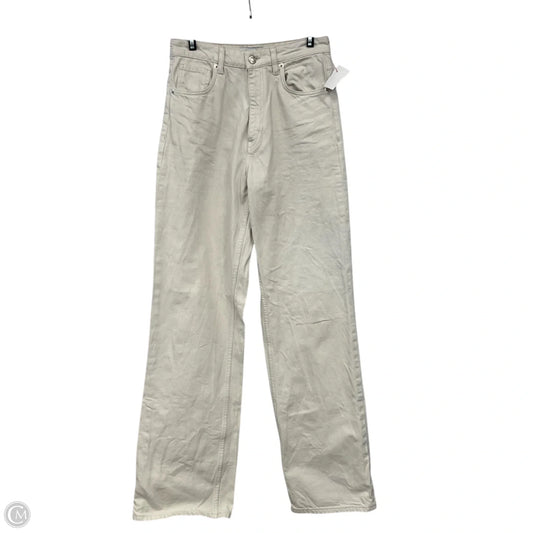 Pants Wide Leg By Zara In Cream, Size: 6