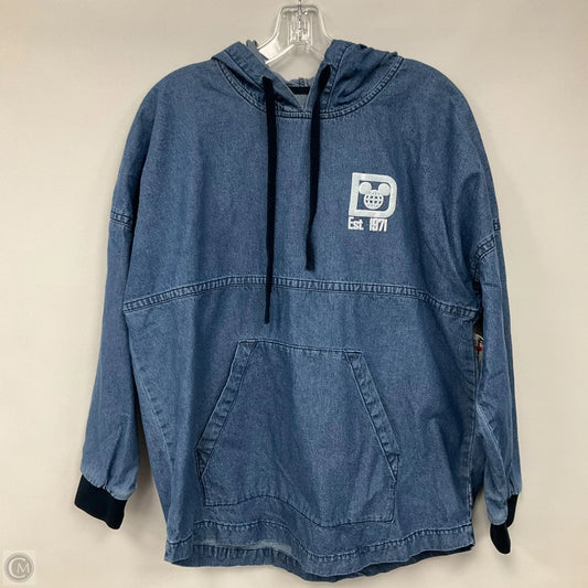 Top Long Sleeve By Disney Store In Blue Denim, Size: S