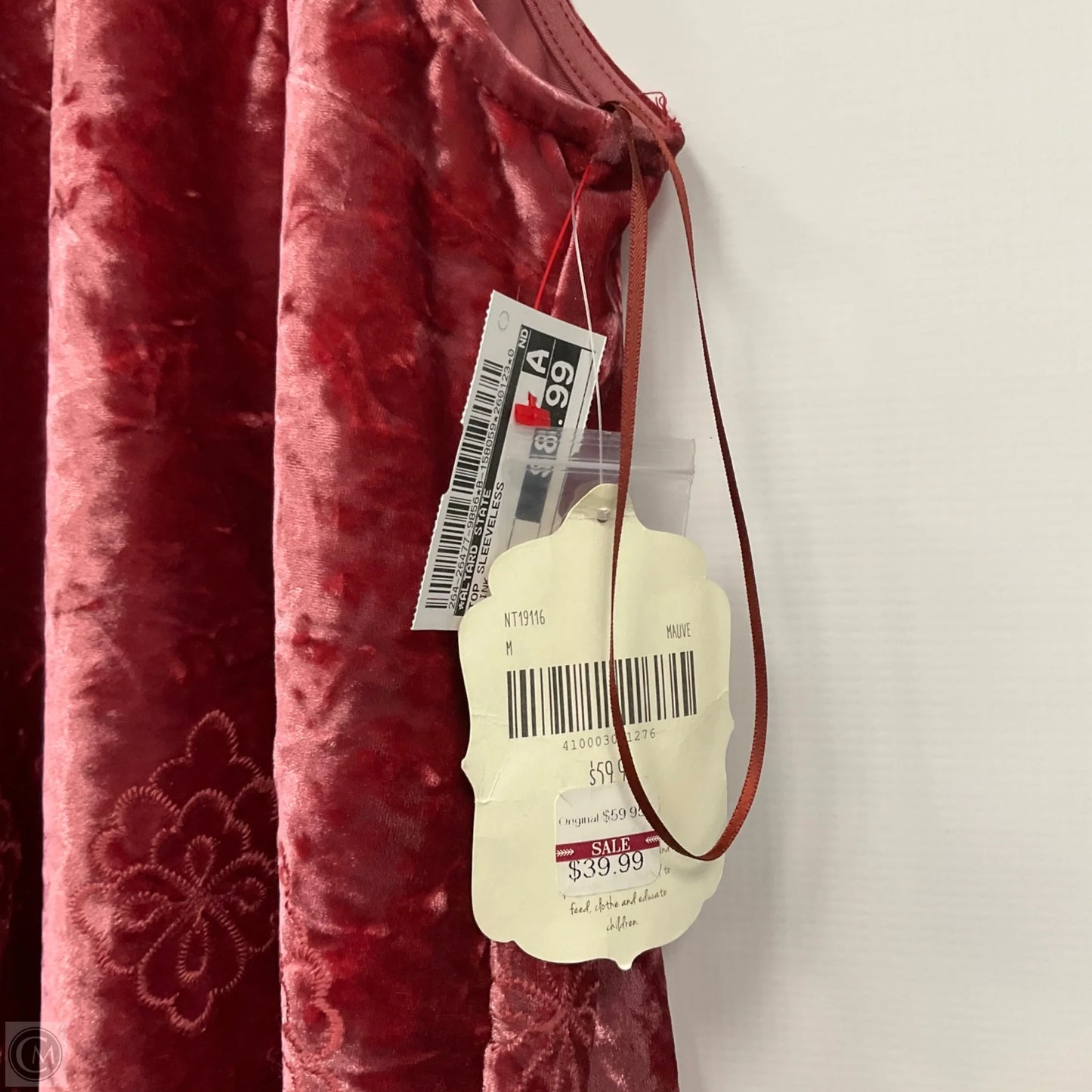 Top Sleeveless By Altard State In Pink, Size: M