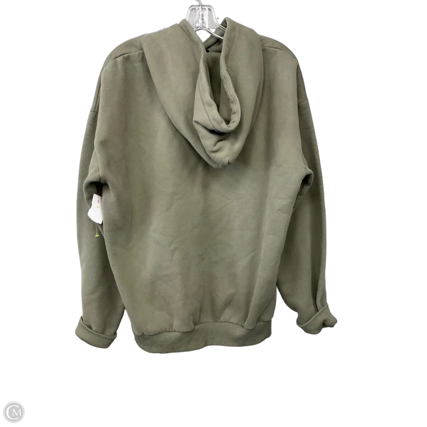 Sweatshirt Hoodie By Cmc In Green, Size: L