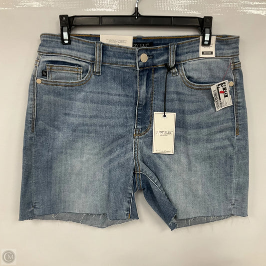 Shorts By Judy Blue In Blue Denim, Size: L