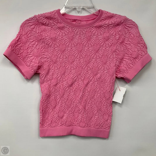 Top Short Sleeve By Chelsea And Violet In Pink, Size: Xl