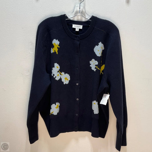 Cardigan By Free Assembly In Navy, Size: Xxl