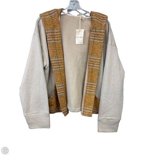 Jacket Other By Hem & Thread In Brown & Orange, Size: L
