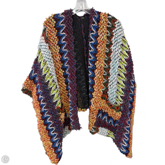 Cardigan By Clothes Mentor In Multi-colored