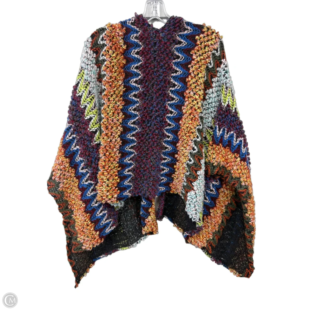Cardigan By Clothes Mentor In Multi-colored