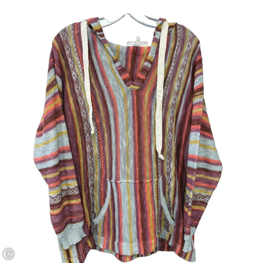 Top Long Sleeve By Haptics In Multi-colored, Size: M
