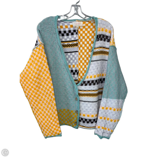 Cardigan By Clothes Mentor In Multi-colored, Size: L