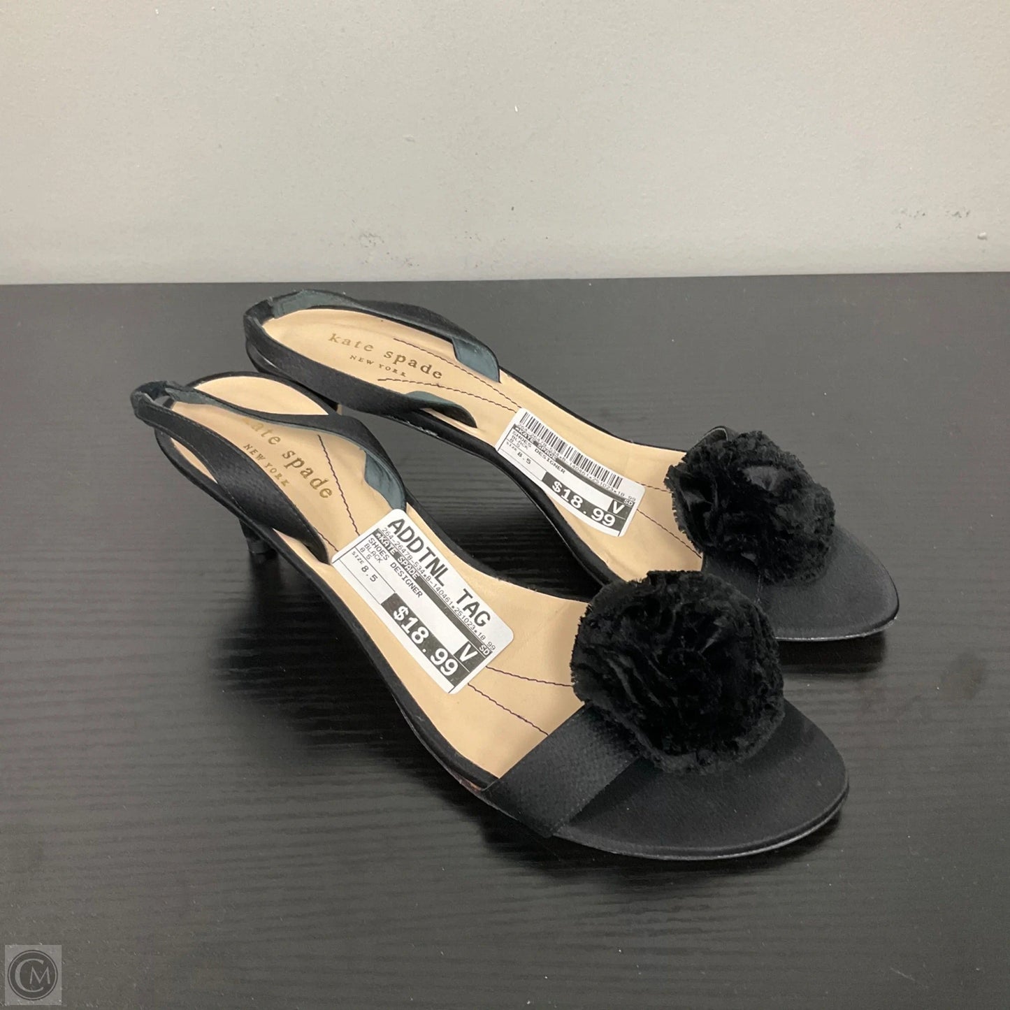 Shoes Designer By Kate Spade In Black, Size: 8.5