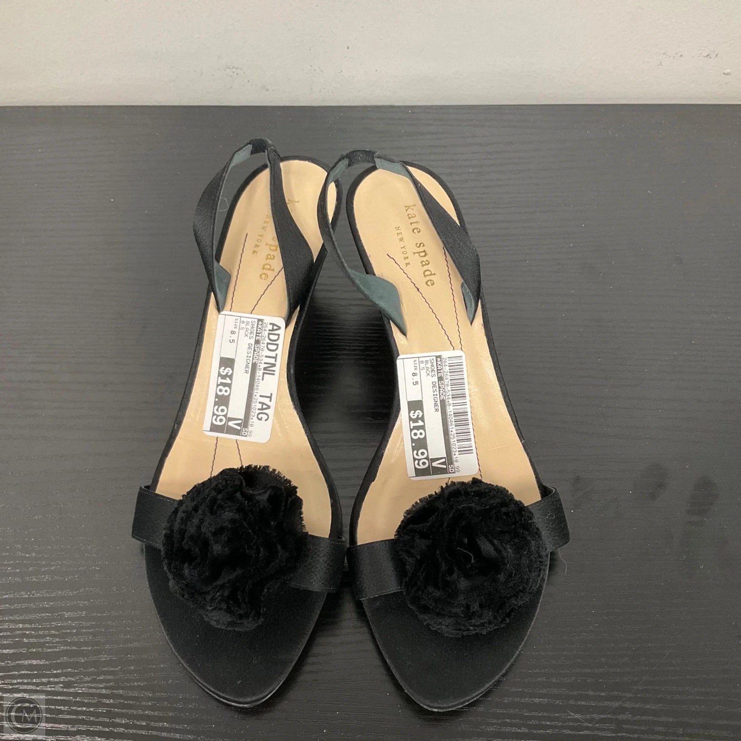 Shoes Designer By Kate Spade In Black, Size: 8.5
