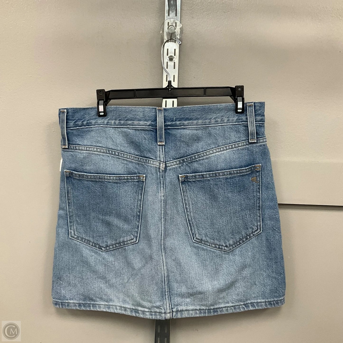 Skirt Mini & Short By Madewell In Blue Denim, Size: 2