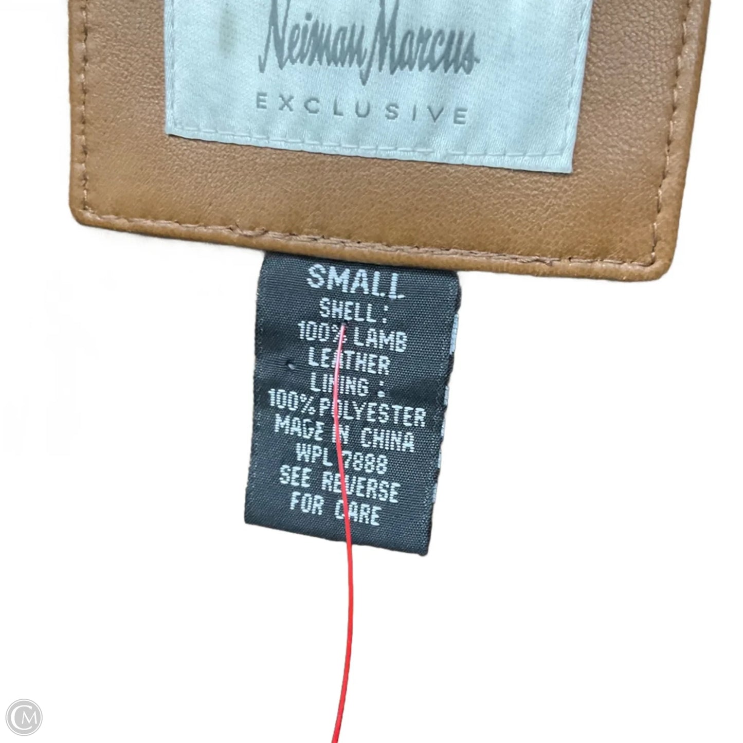 Jacket Designer By Neiman Marcus In Brown, Size: S