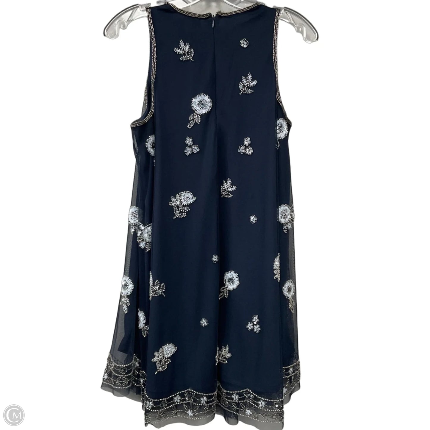 Dress Casual Short By Altard State In Blue & Silver, Size: M
