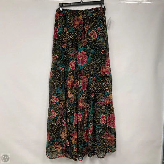 Skirt Maxi By Evereve In Floral Print, Size: Xs