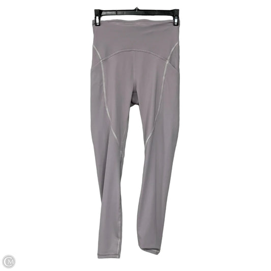 Athletic Leggings By Lululemon In Grey, Size: 4
