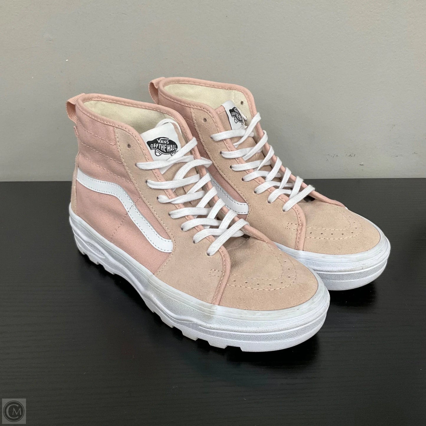 Shoes Athletic By Vans In Pink, Size: 6.5