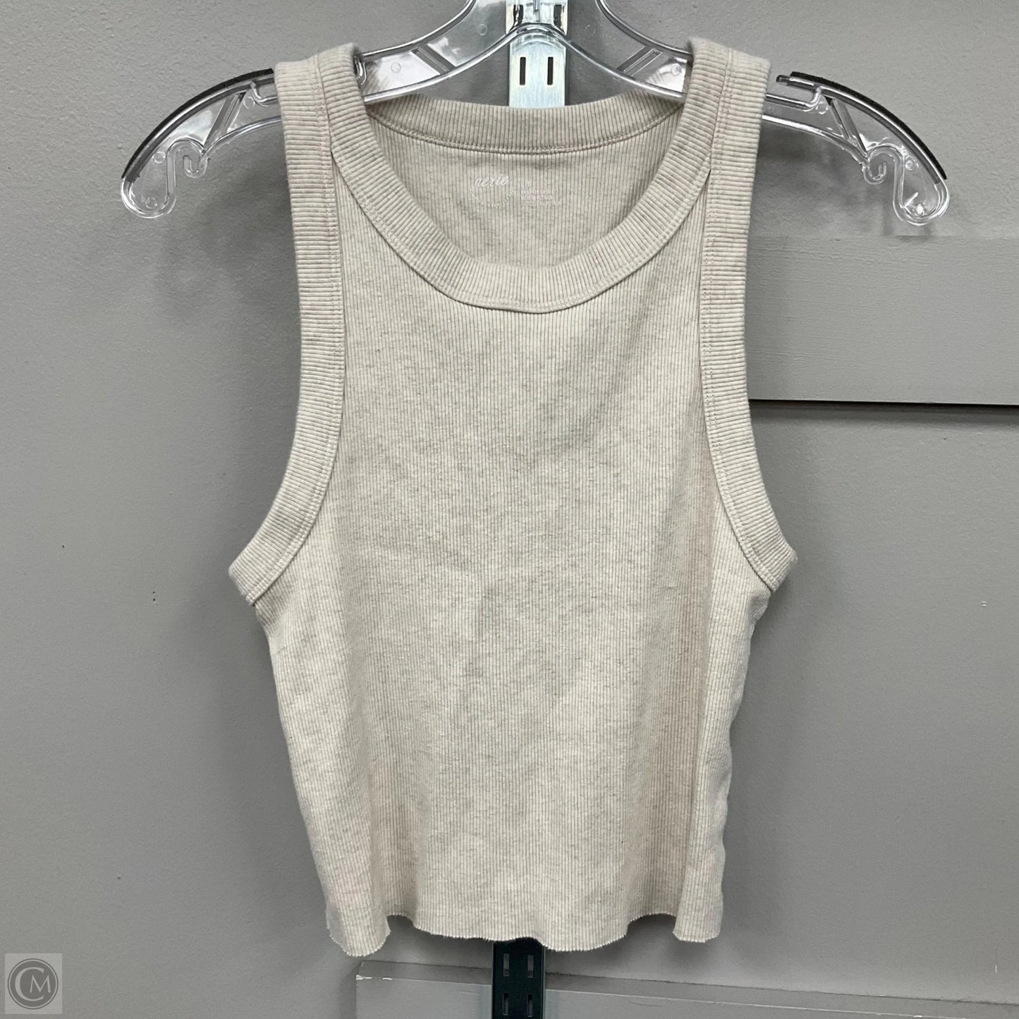Top Sleeveless By Aerie In Brown, Size: L