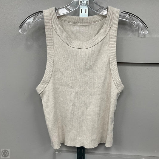 Top Sleeveless By Aerie In Brown, Size: L