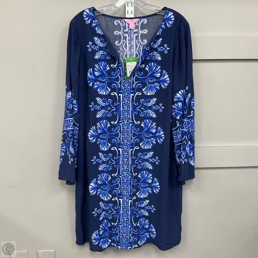 Dress Designer By Lilly Pulitzer In Blue, Size: Xl