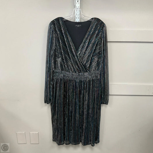 Dress Party Midi By Lane Bryant In Rainbow Print, Size: 14