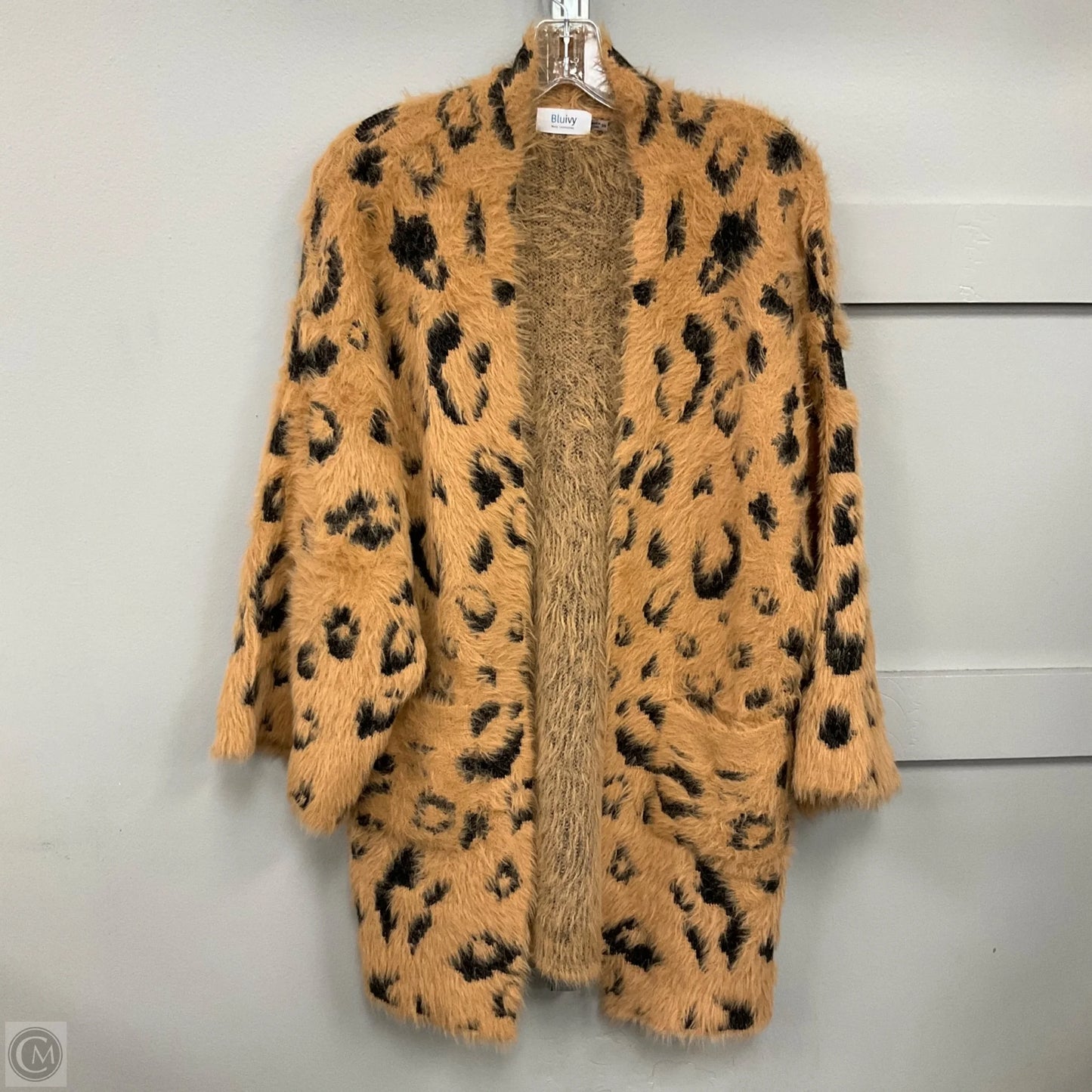 Cardigan By Blu Ivy In Brown, Size: S