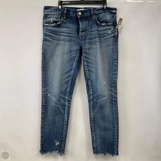 Jeans Skinny By Moussy In Blue Denim, Size: 8