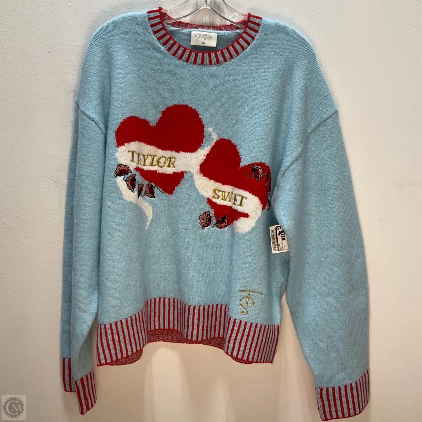 Sweater By Cme In Blue, Size: L