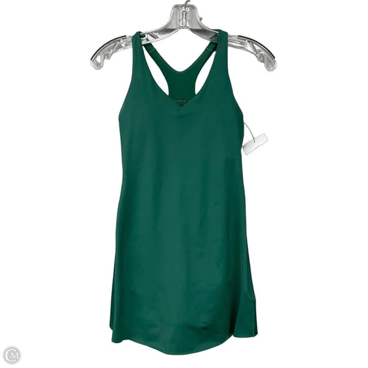 Athletic Dress By Athleta In Green, Size: Xxs