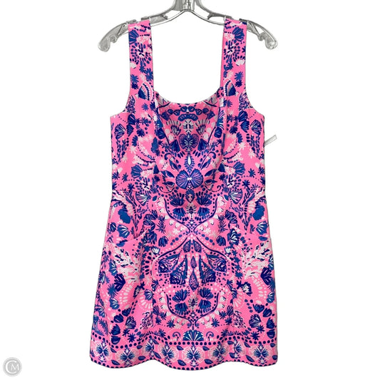 Dress Designer By Lilly Pulitzer In Blue & Pink, Size: 8