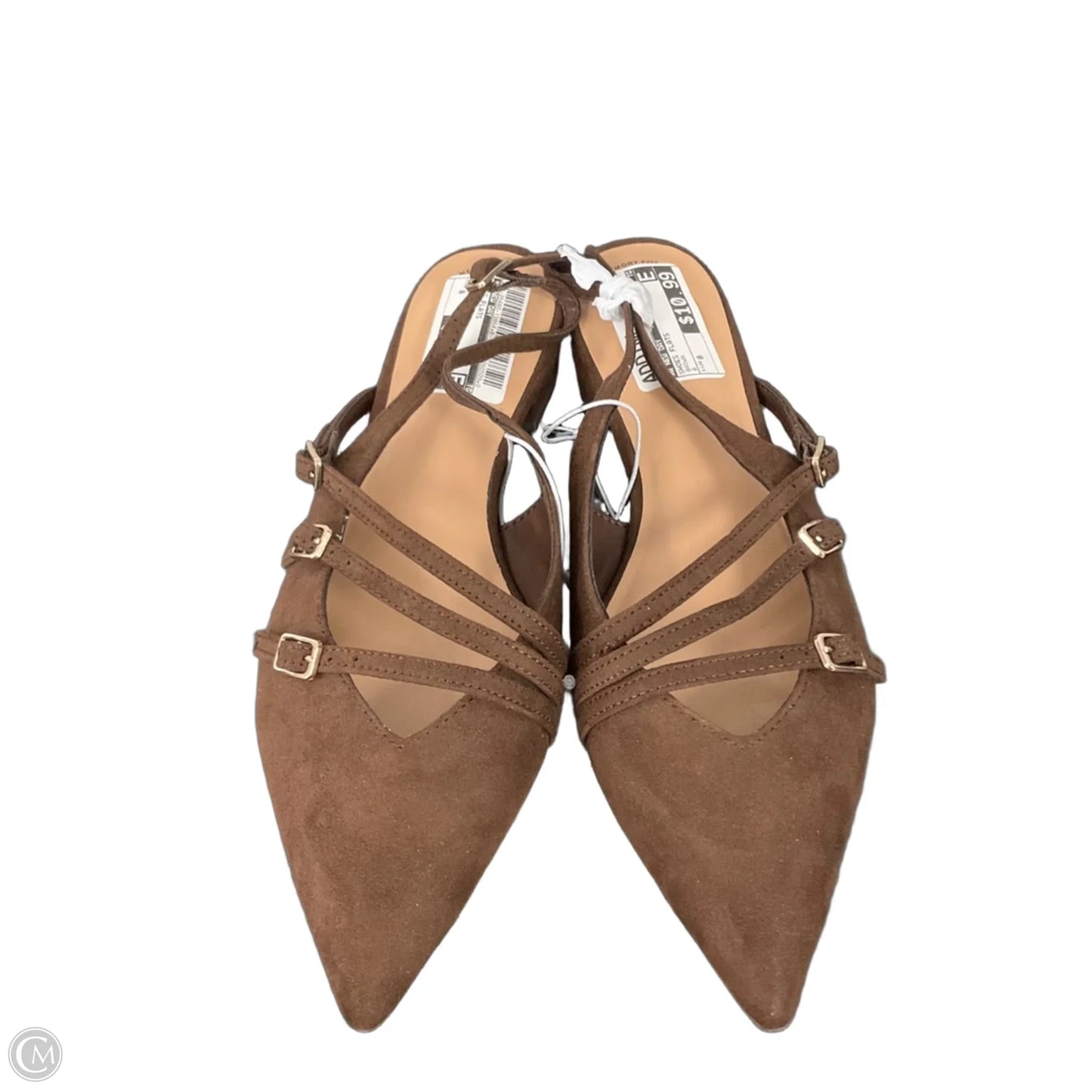 Shoes Flats By A New Day In Brown, Size: 8