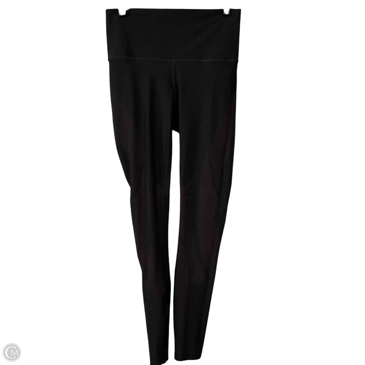 Athletic Leggings By Lululemon In Maroon, Size: 8