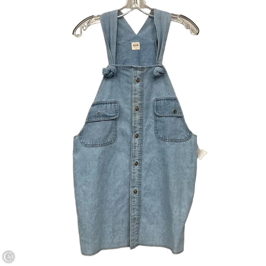 Dress Casual Short By Relove In Blue Denim, Size: M