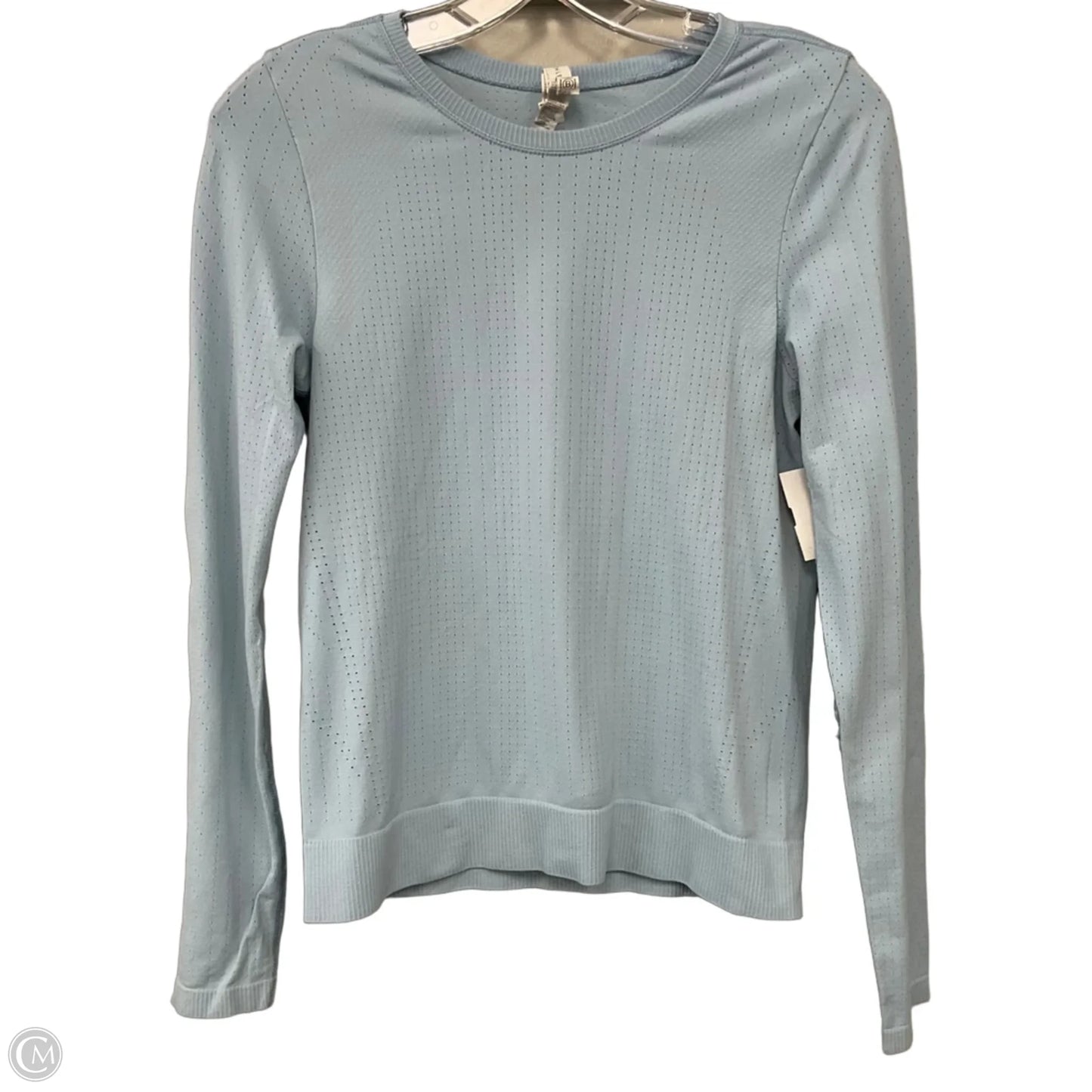 Athletic Top Long Sleeve Crewneck By Athleta In Blue, Size: Xs