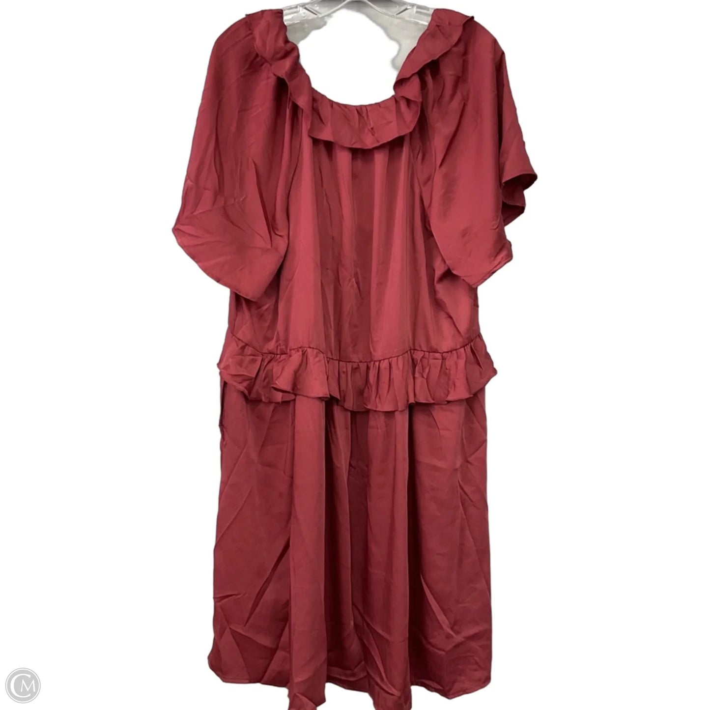 Dress Casual Short By Old Navy In Red, Size: Xl