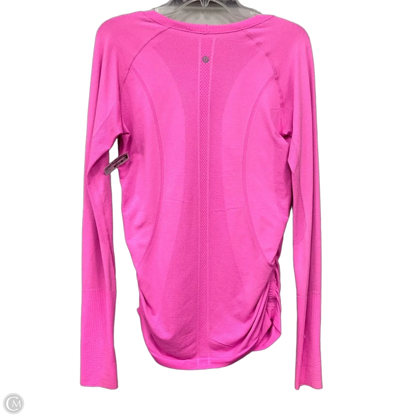 Athletic Top Long Sleeve By Lululemon In Pink, Size: 10