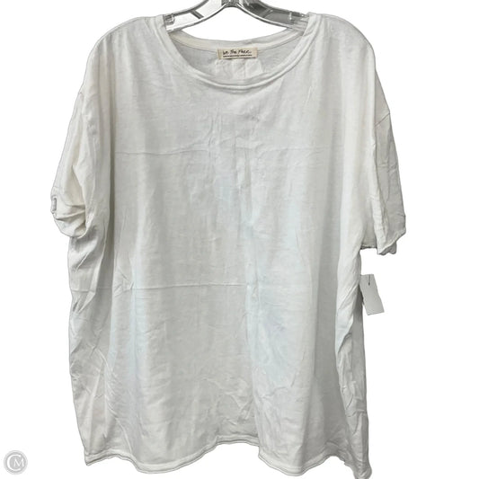 Top Short Sleeve Basic By We The Free In White, Size: M