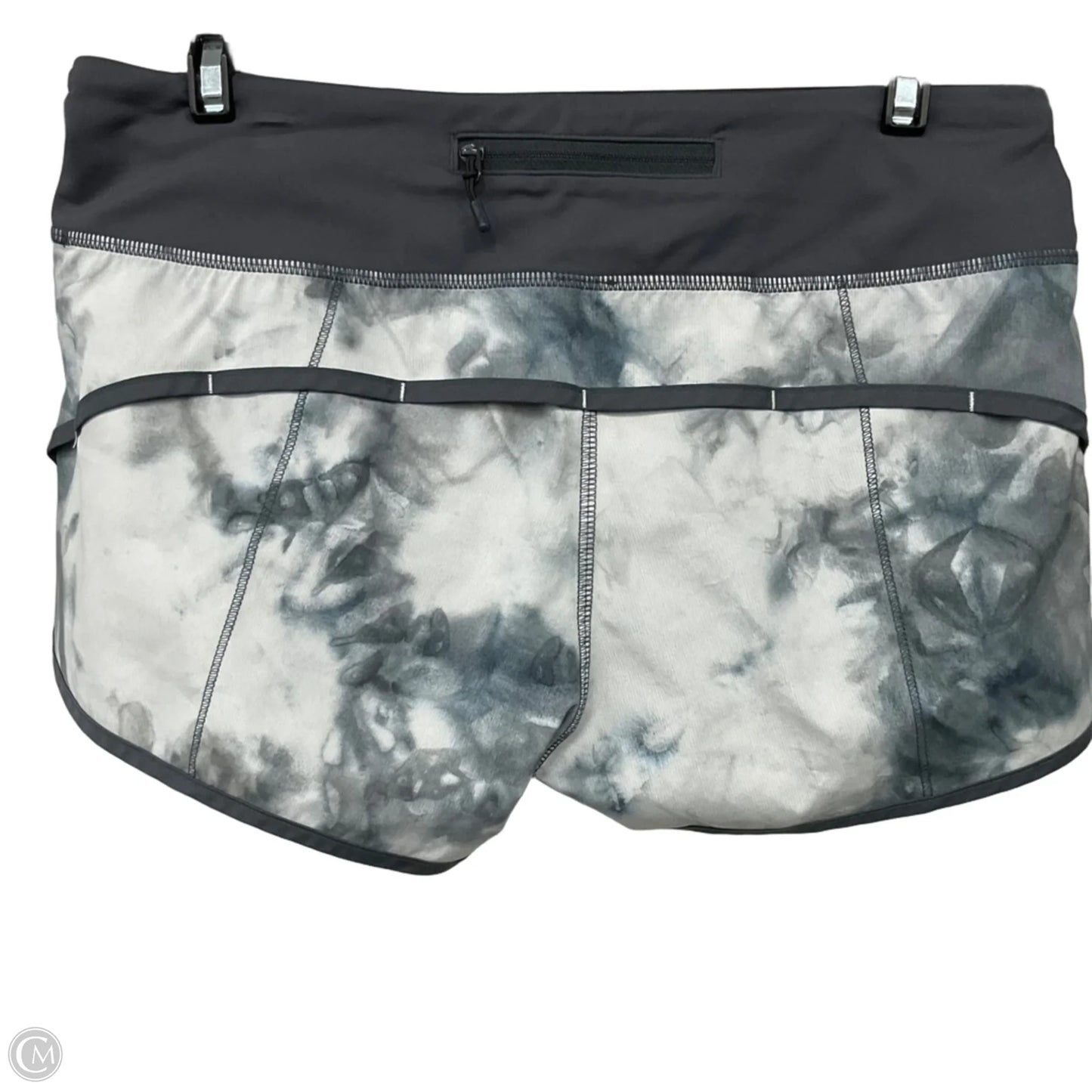 Athletic Shorts By Lululemon In Grey, Size: 6