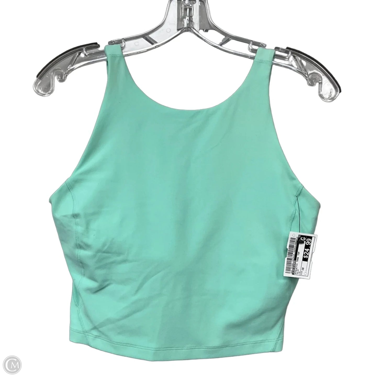 Athletic Tank Top By Lululemon In Blue, Size: 10