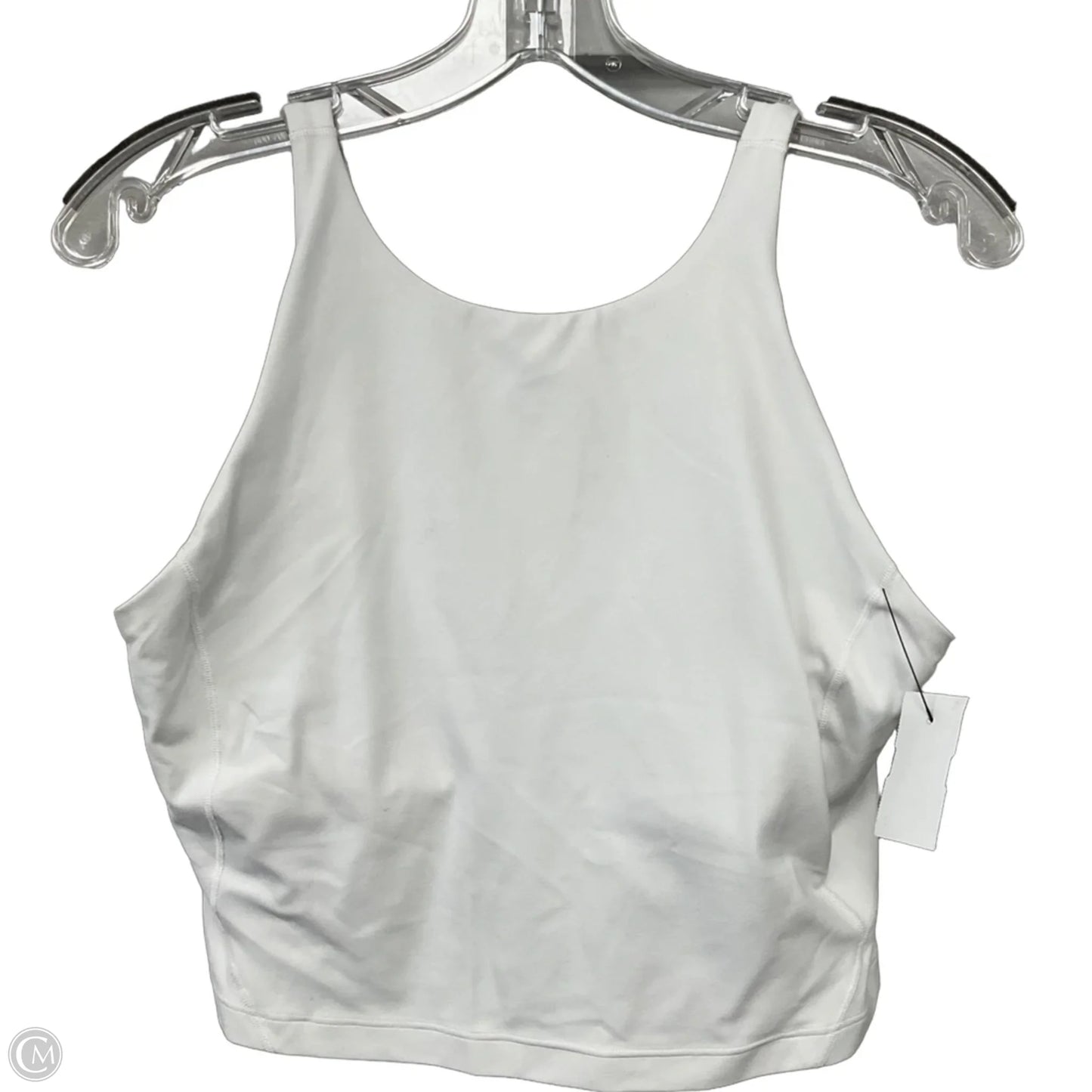 Athletic Tank Top By Lululemon In White, Size: 10