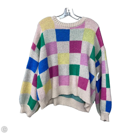 Sweater By Clothes Mentor In Multi-colored, Size: L