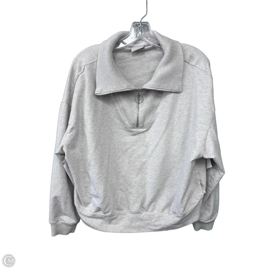 Sweatshirt Collar By Varley In Cream, Size: L