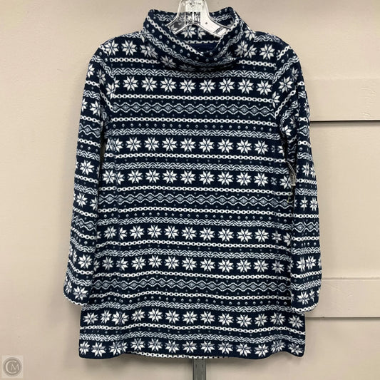 Sweatshirt Collar By Lands End In Navy, Size: Xs