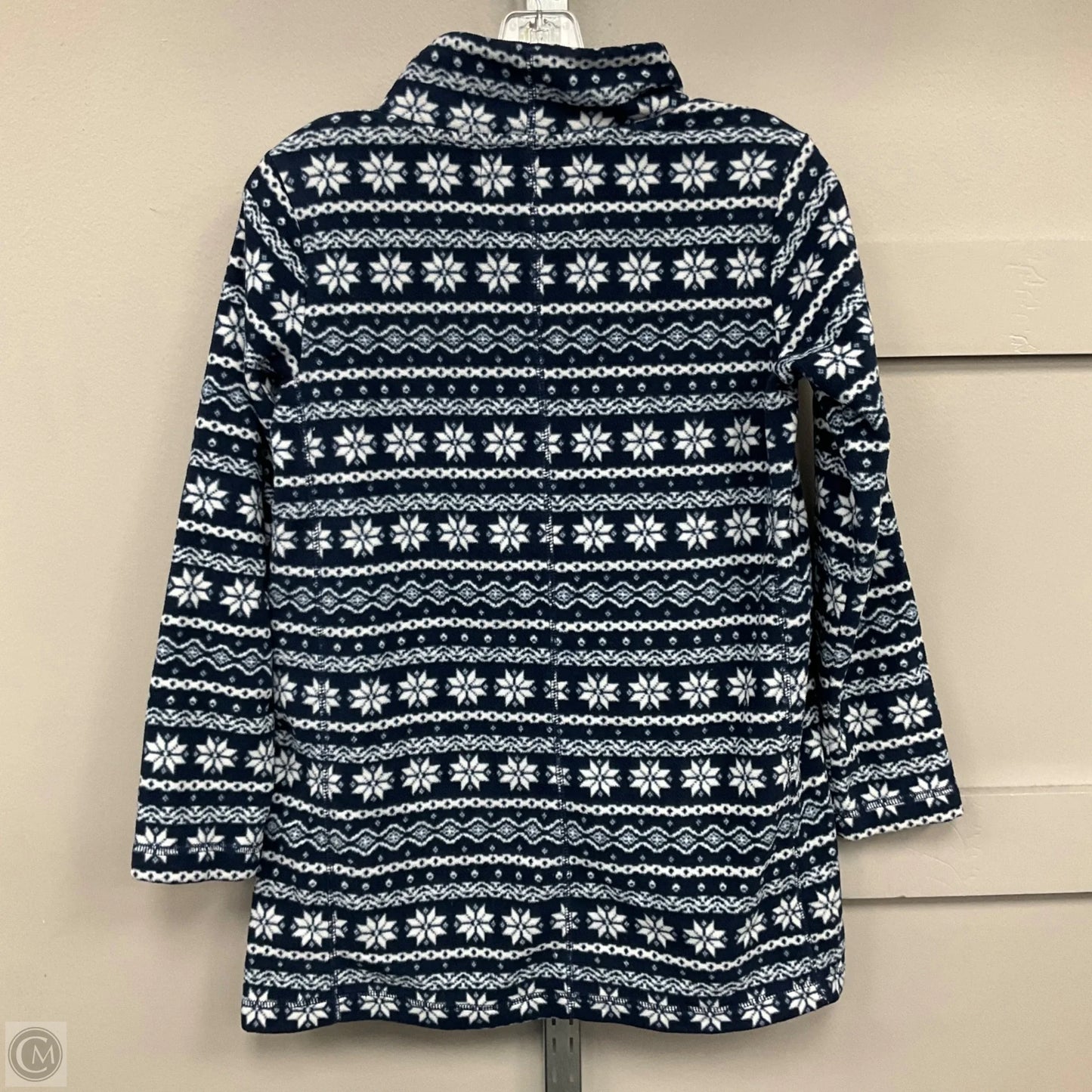 Sweatshirt Collar By Lands End In Navy, Size: Xs