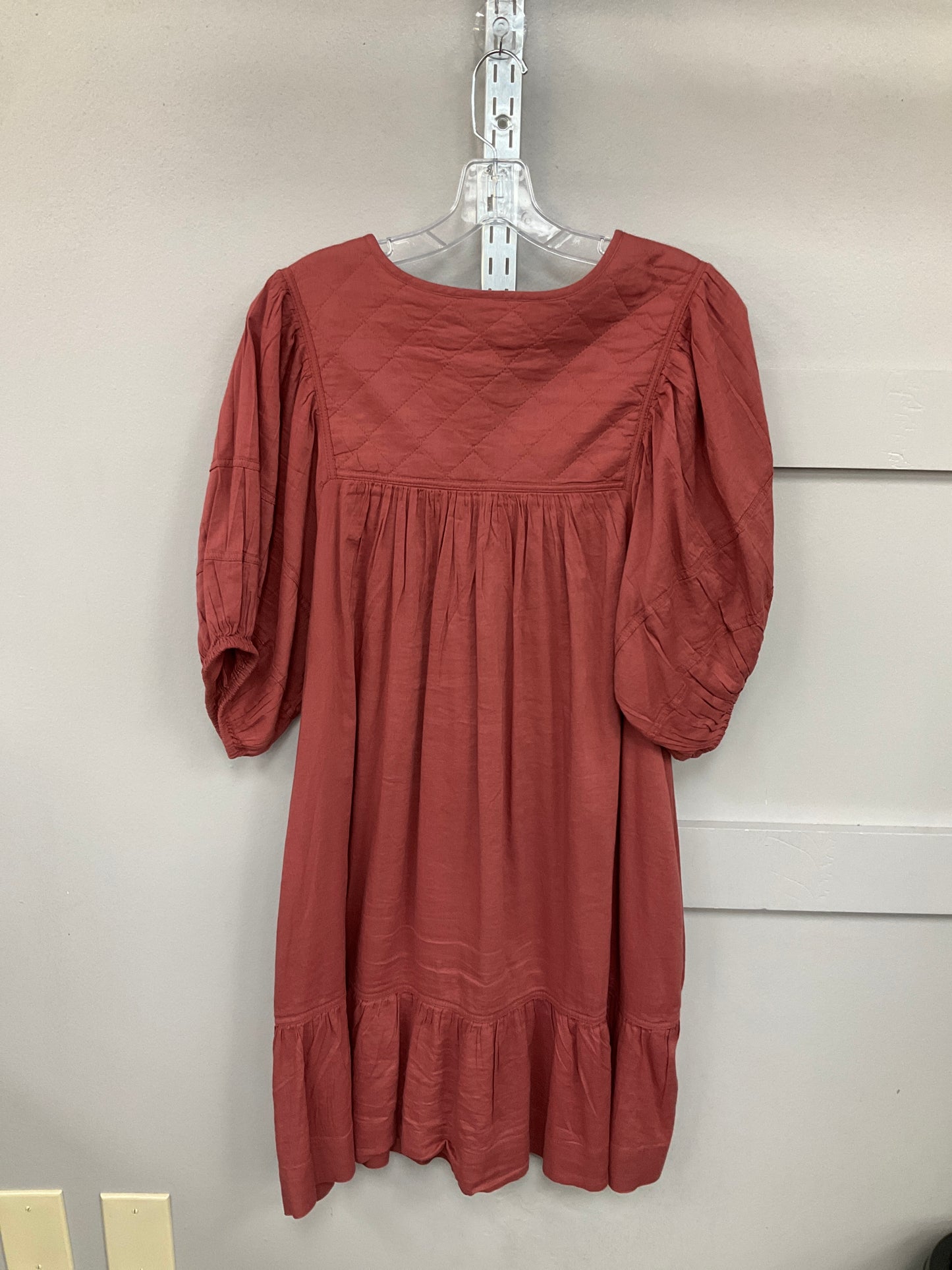 Dress Casual Midi By Old Navy In Red, Size: Xl