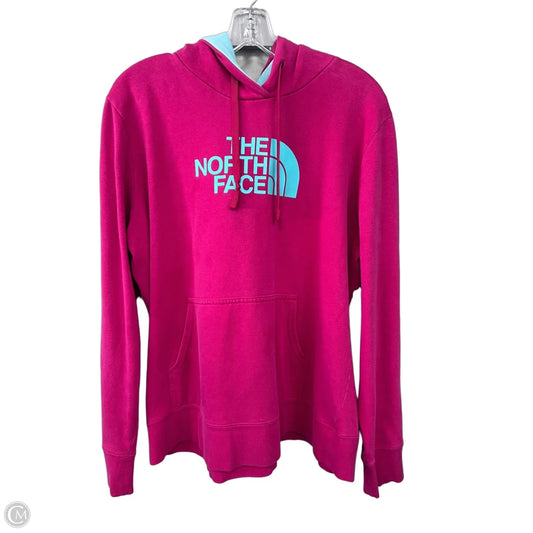 Sweatshirt Hoodie By The North Face In Pink, Size: Xl