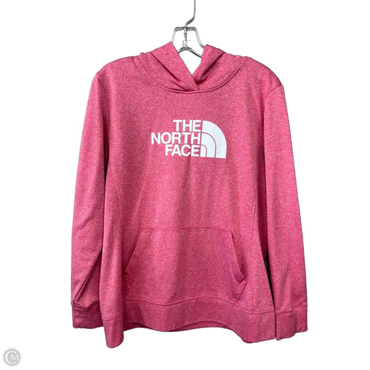 Sweatshirt Hoodie By The North Face In Red, Size: Xl