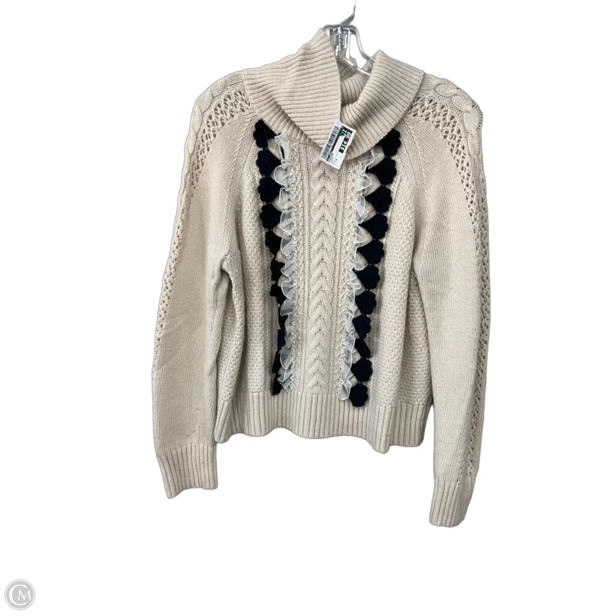 Sweater By J. Crew In Cream, Size: M