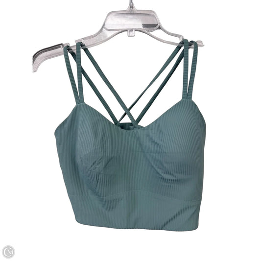 Athletic Bra By Lululemon In Green, Size: Xl