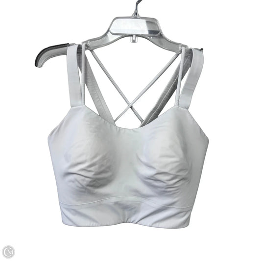 Athletic Bra By Lululemon In White, Size: Xl